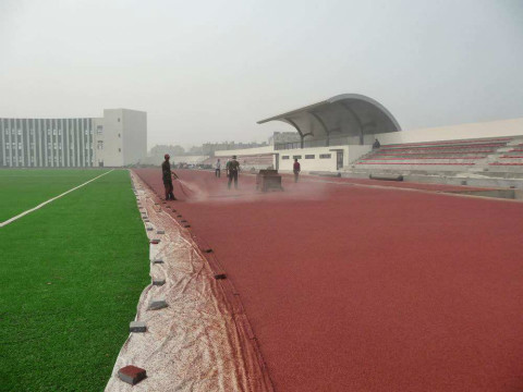 夷陵區(qū)塑膠跑道施工