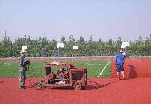 復(fù)興區(qū)塑膠跑道施工