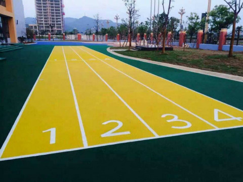 嘉善幼兒園塑膠跑道