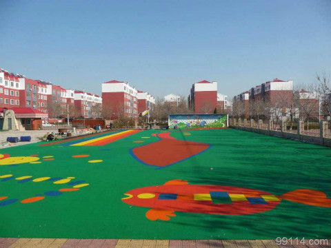 海門幼兒園塑膠跑道