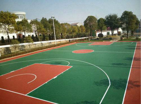如皋丙烯酸籃球場